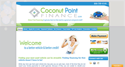 Desktop Screenshot of coconutpointfinance.com